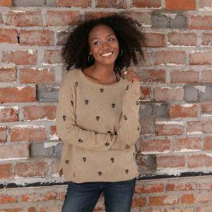 Wooden Ships Mini Skulls Sweater